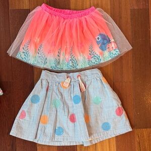 Colorful Kids' Skirt Set